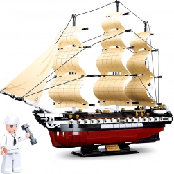 Sluban Model Bricks M38-B0836 Fregata USS Constitution nave da guerra a vela