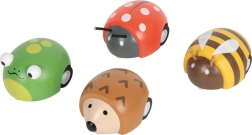 Small foot animaletto in legno a carica