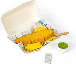 Giocattoli di Legno Pesce e Patatine di Bigjigs Toys