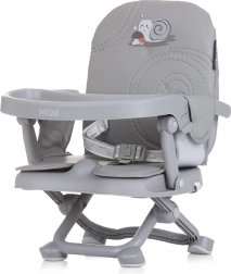 Seggiolino da tavolo portatile Chipolino Lollipop, grigio