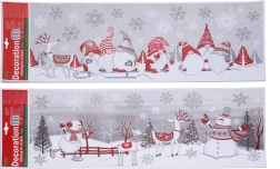 Decorazione natalizia per finestra 59,5 × 21 cm