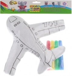 Aereo da colorare con pennarelli lavabili