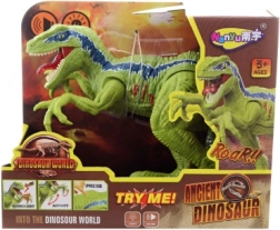 Velociraptor a batteria con luce e suoni