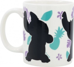 Tazza in ceramica con motivo cangiante Stitch