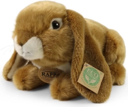 Rappa coniglio di peluche marrone 25 cm eco‑friendly