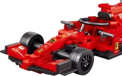 Set di costruzione monoposto da corsa F1 – rosso, 266 pezzi
