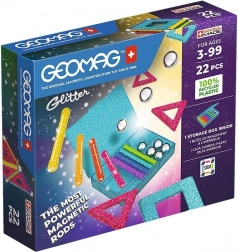 Geomag Glitter – costruzioni magnetiche 22 pezzi