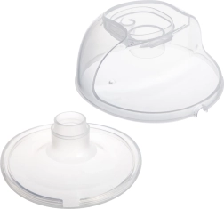 Canpol babies imbuto di ricambio in silicone 24 mm e contenitore per latte per tiralatte SmartSense