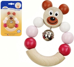 Detoa sonaglio orsetto rosa