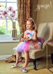 Cerchietto con fiori e corno di unicorno SOUZA!