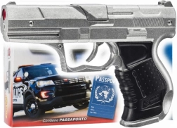 Pistola a capsule della polizia in metallo, 8 colpi PRONTO INTERVENTO