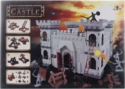 castello con cavalieri e accessori – set di gioco in plastica per bambini