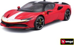Modello auto Ferrari SF90 Stradale Assetto Fiorano 2020 1:18 Bburago