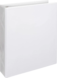 Raccoglitore catalogo A4 con anelli a D 55 mm, bianco