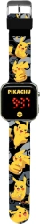 Orologio LED con calendario Pokémon