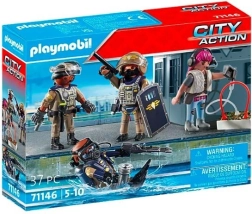 Set di figure delle forze speciali City Action