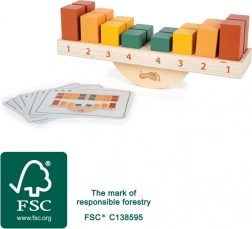 Gioco di equilibrio Montessori in legno SMALL FOOT