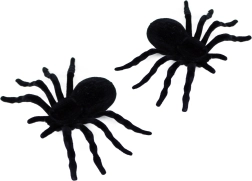 Decorazioni ragni di Halloween 2 pezzi