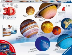 Puzzle 3D sistema solare 540 pezzi