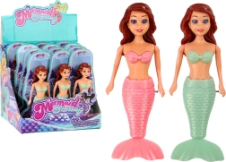 Sirenetta galleggiante turchese rosa bambola da bagno MIX