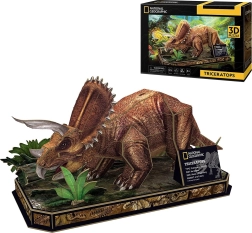 Puzzle 3D National Geographic – triceratopo