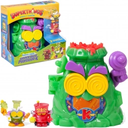 SuperThings Base segreta del Professor K – base vulcanica nascosta