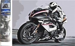 Pittura con diamanti NORIMPEX – moto stradale 30 × 40 cm
