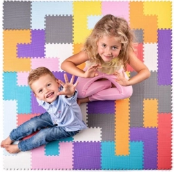 Puzzle da pavimento in schiuma TETRIS PLASTICA 120 × 120 cm