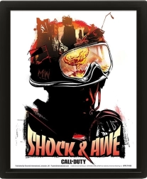 Quadro 3D CALL OF DUTY Shock