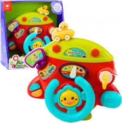 Cruscotto interattivo dell'aereo per piccoli piloti