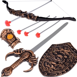 Fantastico set di armi da cavaliere per bambini