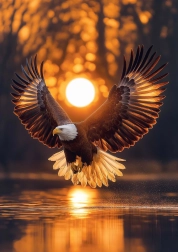 Puzzle Ali Dorate 1000 pezzi