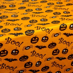 Tovaglia da tavola in flanella per Halloween 132 x 178 cm