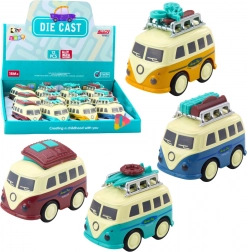 Camper giocattolo con trazione a frizione e bagagli mobili sul tetto