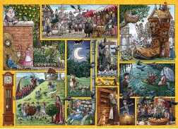 GIBSONS puzzle Filastrocche attraverso il tempo 1000 pezzi