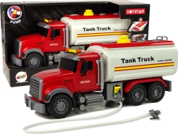 Camion cisterna bianco Suoni Luci