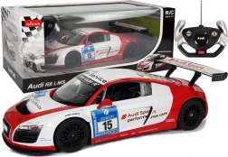 Rastar Audi R8 LMS auto telecomandato 1:14 bianco-rosso