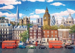 Puzzle GIBSONS Strade di Londra 500 pezzi