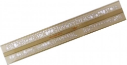 KOH-I-NOOR normografo alfabetico scolastico 1,0 cm