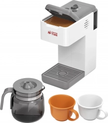 Macchina del caffè per bambini con caraffa e acqua corrente 20 cm