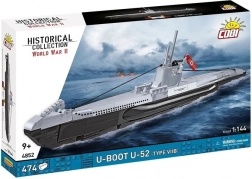 Kit sottomarino U-BOAT U-52 tipo VIIB 1:144 (474 pezzi)