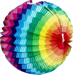 Lampion di carta rotondo 15 cm