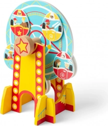 Bigjigs Rail Tunnel con Ruota Panoramica