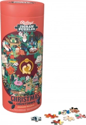 Puzzle rotondo Conto alla rovescia per il Natale 1000 pezzi RIDLEY'S GAMES