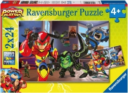 Puzzle Ravensburger Eroi in azione 2x24 pezzi