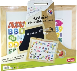 Jeujura lavagna da parete multifunzione in legno 58 × 45 cm