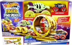 Pista Hot Wheels Monster Trucks Power Smashers – distruzione massiccia