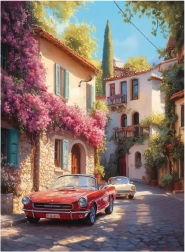 Puzzle Bougainvillea Street 1000 pezzi