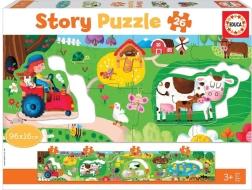 Educa puzzle narrativo Fattoria 26 pezzi