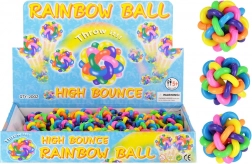Pallina rimbalzante colorata 4 cm